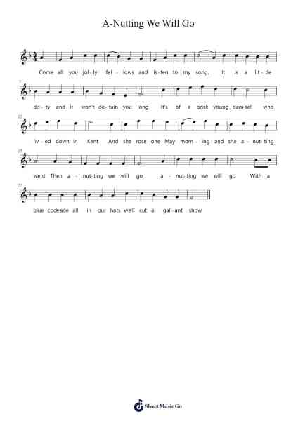 A-Nutting We Will Go Sheet Music by Khalil Bullock-Arr.Hodgham Bobbright