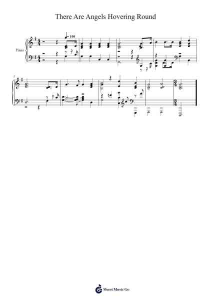 There Are Angels Hovering Round 樂譜由 Isaac Watts - 編曲 Temlouie Ramsjo