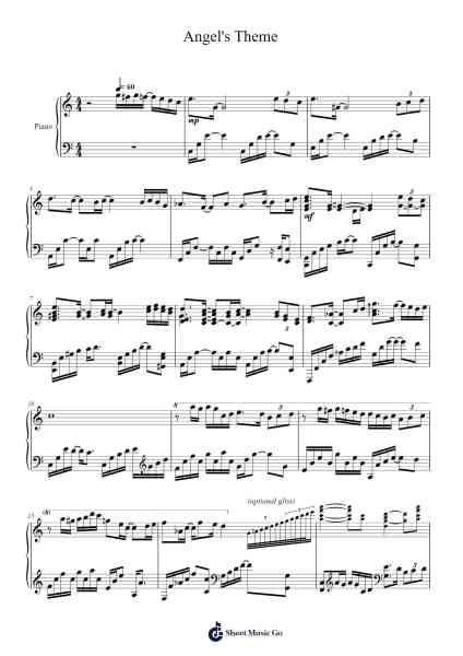 Angel's Theme 樂譜由 Kevin Sun - 編曲 Urvien Browntha