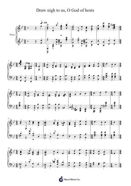Draw Nigh to Us, O God of Hosts 樂譜由 Isaac Watts - 編曲 Dwightbright