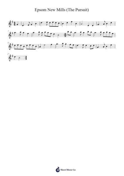 Epsom New Mills (The Pursuit) 樂譜由 undefined - 編曲 Dempron Jacbess