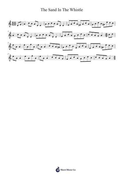 The Sand In The Whistle 乐谱由 Peter_94 - 编曲 Quintrid