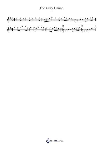 The Fairy Dance 樂譜由 undefined - 編曲 Wattle