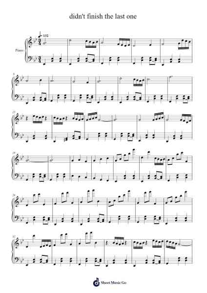 didn't finish the last one Bladmuziek van Dan RJ-Arr.Bonrian Vanqe