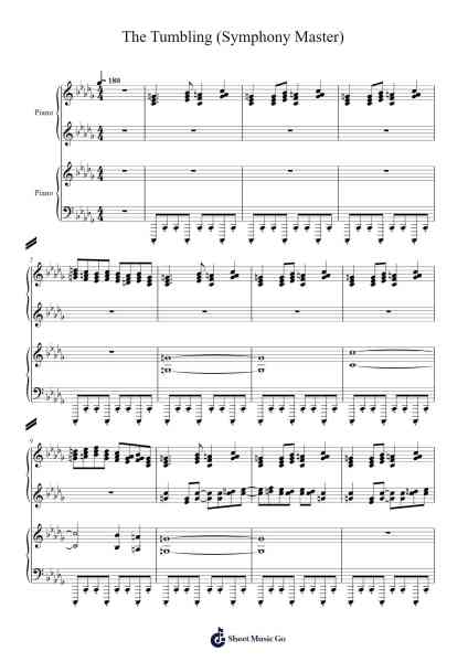The Tumbling (Symphony Master) 樂譜由 notsowiseone - 編曲 Reedthey Zeway