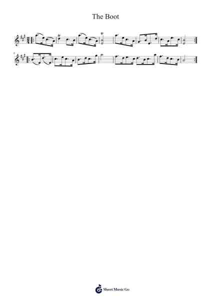 The Boot 樂譜由 Julian Chambers - 編曲 Dalclark Wenholt