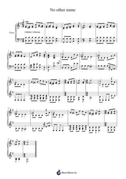 No Other Name Sheet Music by Isaac Watts-Arr.Osworth Gosca