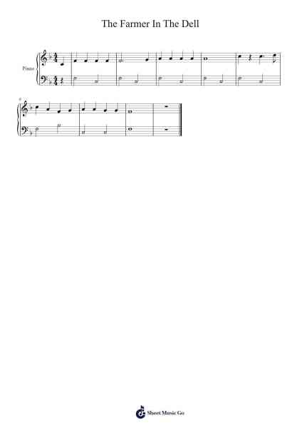 The Farmer In The Dell 樂譜由 rmurphy021281 - 編曲 Yulejah
