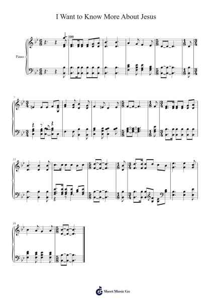Jesus Sheet Music by Isaac Watts-Arr.Millmaltz