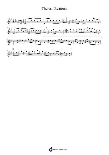 Theresa Beaton's Sheet Music by Peter_94-Arr.Eveken Dougloyd