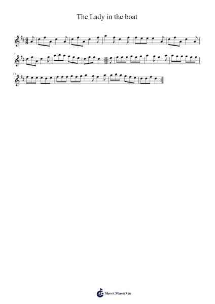 The Lady in the boat 樂譜由 Julian Chambers - 編曲 Jeffsey