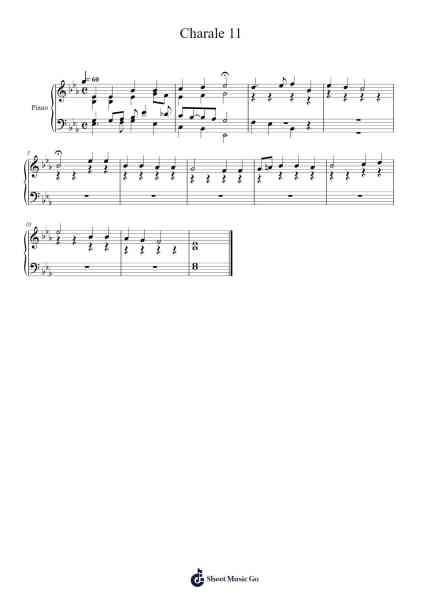 Charale 11 Sheet Music by Stavier-Arr.Lautus Phichad