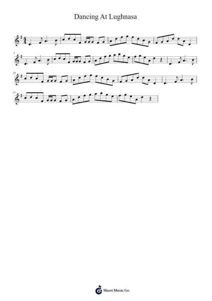 Dancing At Lughnasa 악보 Peter_94 - 편곡 Galor Mifrey