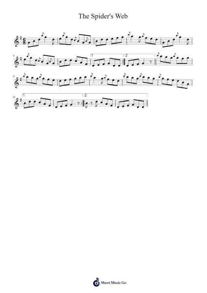 The Spider's Web โน้ตเพลงโดย Peter_94-Arr.Faulkmax