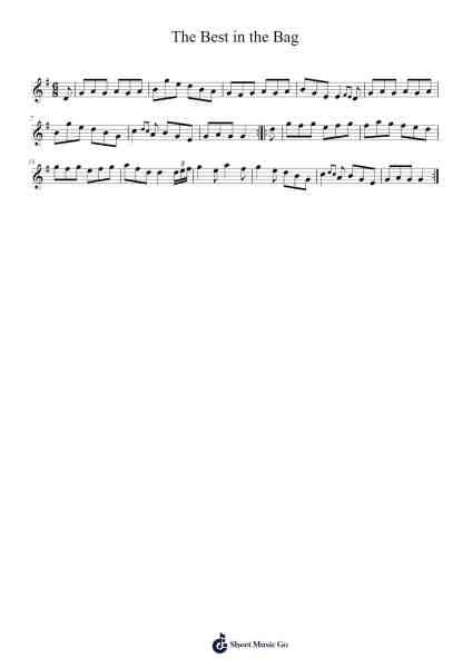 The Best in the Bag 樂譜由 Shea Arellano - 編曲 Prittlay