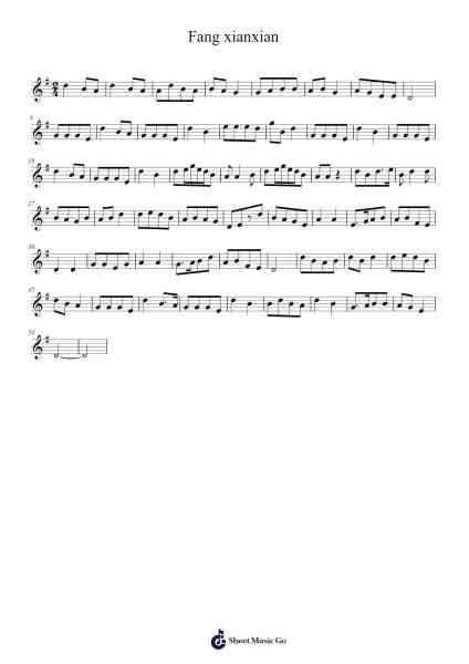 Fang xianxian 樂譜由 Fang xianxian - 編曲 Timcius Steale