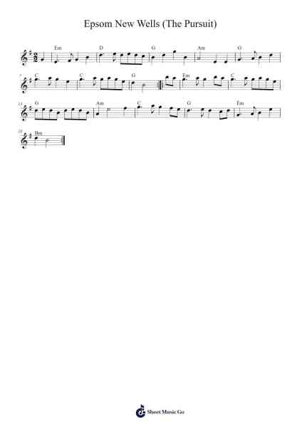 Epsom New Wells (The Pursuit) 樂譜由 RelyBand - 編曲 Jackbing Priceliot