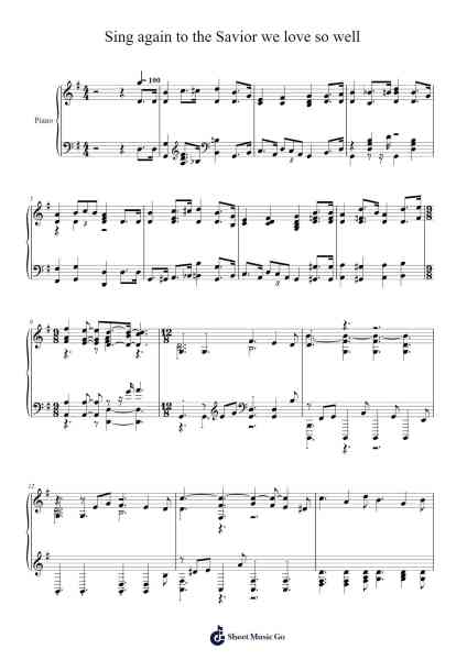 Sing Again to the Savior We Love So Well 樂譜由 Isaac Watts - 編曲 Hullow