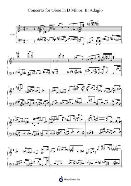 "Stelle" Concerto for Oboe in D Minor: II. Adagio 樂譜由 creativelee40 - 編曲 Ranlass Dulelroy