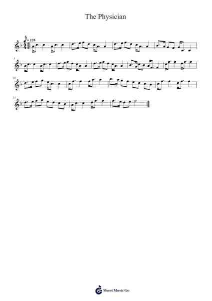 The Physician Sheet Music by Bruce Shawyer-Arr.Odefred