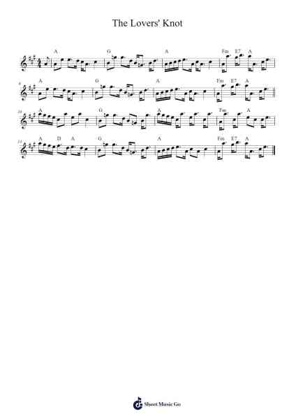 The Lovers' Knot Sheet Music by undefined-Arr.Mattcamp Hulith