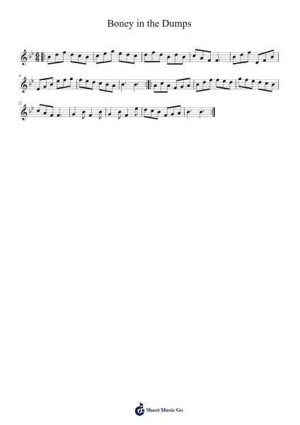 Boney in the Dumps 樂譜由 Julian Chambers - 編曲 Tifstal Noelvogt