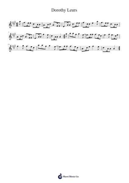 Dorothy Leurs 樂譜由 undefined - 編曲 Stator
