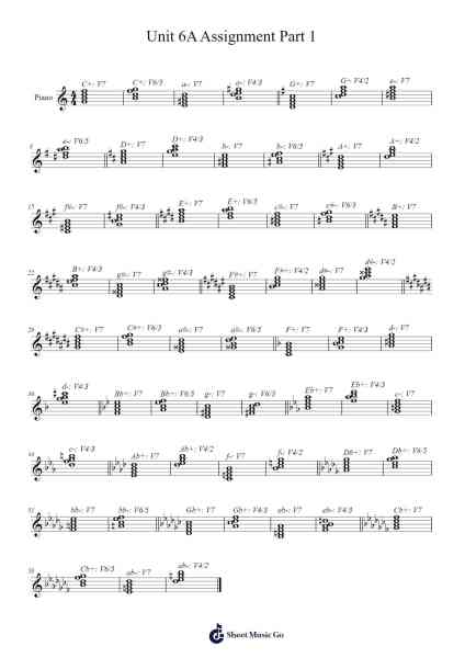 Unit 6A Assignment Part 1 Musica per pianoforte di Elaina Vuu - Arr.Clairenor Jouvic