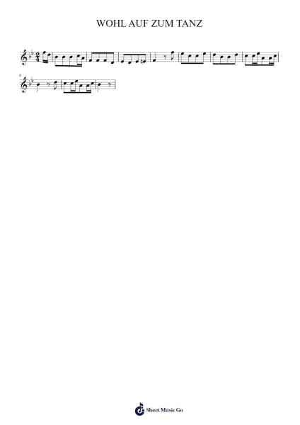 WOHL AUF ZUM TANZ Musica per pianoforte di undefined - Arr.Wavieve Katdy