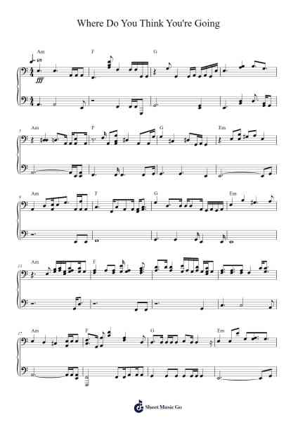 Where Do You Think You're Going Sheet Music by Dire Straits-Arr.Raemen