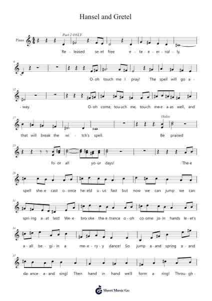 Hansel and Gretel 樂譜由 undefined - 編曲 Dempdes