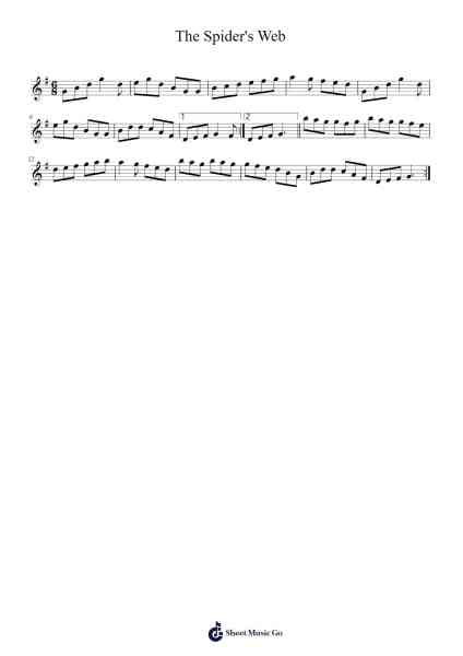 The Spider's Web โน้ตเพลงโดย Peter_94-Arr.Cashshop