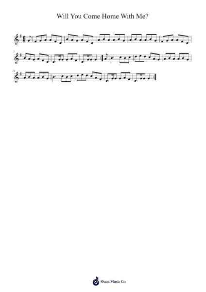 Will You Come Home With Me? 楽譜 by Rayne Sherman-Arr.Gunnd