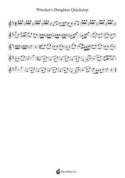 Wrecker's Daughter Quickstep Ноты для фортепиано от Raul Kirby-Arr.Browneclaude Petmond