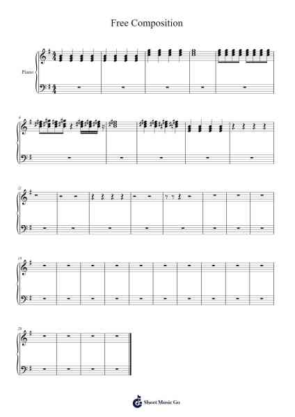 Free Composition Sheet Music by Declan Mayo-Arr.Virgreg