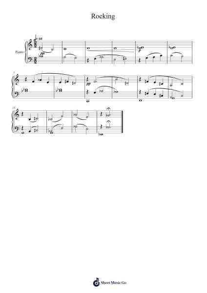 Rocking 楽譜 by Ross Lee-Arr.Fitchnolds Hartewy