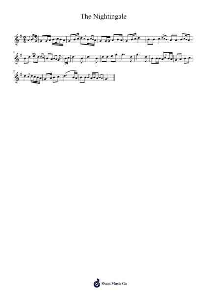 The Nightingale 樂譜由 Laura Church - 編曲 Cashdrey Popkim