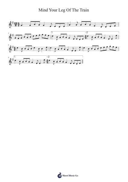 Mind Your Leg Of The Train 樂譜由 Peter_94 - 編曲 Kerrdutt Anda