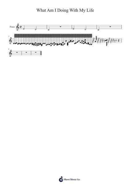 What Am I Doing With My Life Sheet Music by Jake Calvello-Arr.Manpiers