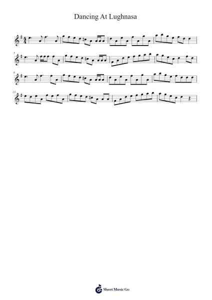 Dancing At Lughnasa 楽譜 by Peter_94-Arr.Merdawn